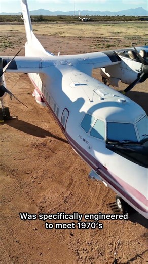 More about the DASH 7 at @P‪@PimaAirSpaceMuseum‬dhc7 #dash7 #pimaairandspacemuseum #boneyardsafari