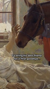 The Heartbreaking Story Behind 'A Dear Visitor' Painting