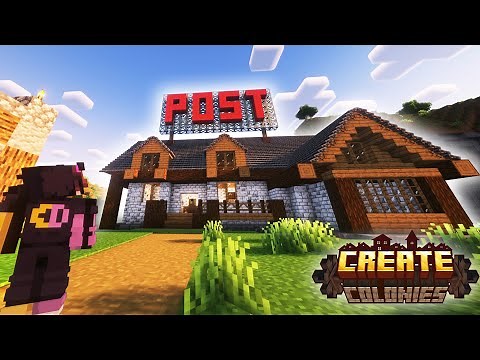 I Merged Create Mod and Minecolonies - Create Colonies
