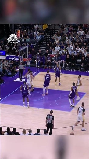 Leons lobs it to QP!! 🤩 | NBC Sports Bay Area