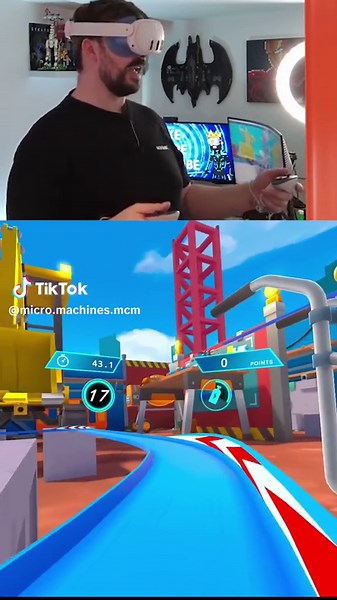 Micro machines came out today! Get it on quest three or steam VR! #mirchomachinesvr #micromachines #hasbro #virtualreality #vr #virtualrealitygames