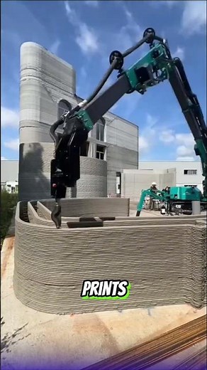 How a $500,000 Robot Prints a Home Fast