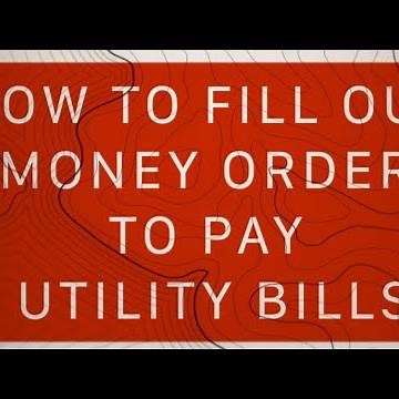 HOW TO FILL OUT MONEY ORDER TO PAY UTILITY BILLS 💵💴💶💸💷 #HowTo #MoneyOrder #howto #moneyorder