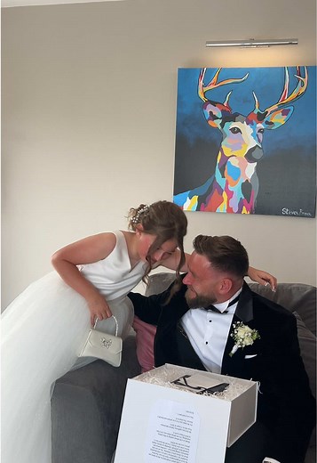 Groom's Heartwarming Reaction to Bride's Wedding Gift