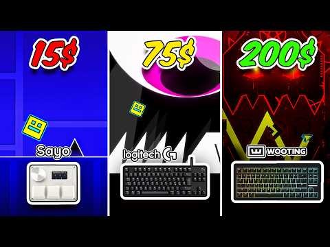 3 PERFECT Keyboards for Geometry Dash 2.2 (Cheap and Pro)
