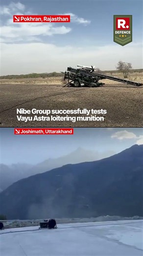 Vayu Astra-1 Loitering Munition Successfully Tested by Nibe Group
