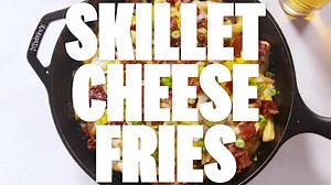 The Secret To Easy Loaded Cheese Fries? It's All In The Skillet
