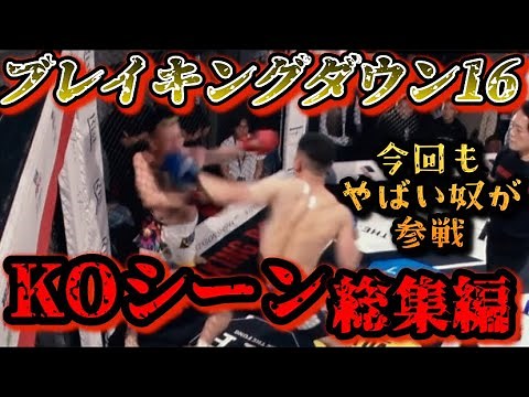 【ブレイキングダウン16】KOシーン総集編！イキった喧嘩自慢達のスパーリング！朝倉未来も驚く程、今回はやばすぎる！【朝倉未来/ブレイキングダウン/BreakingDown/オーディション/朝倉海】