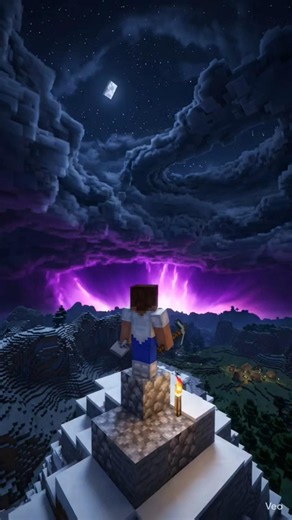 Steve को मिली Ender Dragon की Challenge! 😱 क्या वो जाएगा? | Minecraft Hindi #shorts