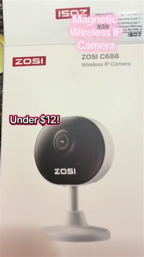 Give the gift of security! Magnetic wireless ip camera available in the link! #tiktokshopblackfriday #blackfriday #giftidea #christmasgiftideas