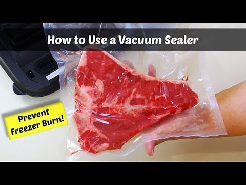How to Use a Vacuum Sealer to Package Food & Meat for the Freezer | Cosori Vacuum Sealer