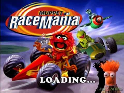 Muppet RaceMania Gameplay PSX PS1 PS One HD 720P Epsxe