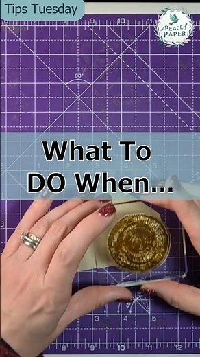 What To DO When Stamps Aren't Perfect 1st Time – Using Stampin’ Up Stampin Positioner | Tips Tuesday
