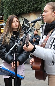 A L L I E S H E R L O C K on Instagram: "with @saibhskellymusic . . . #musiclover #musically #sing #music#singer #guitar #guitarist #vocals l#singing #musician #talented #followme #picoftheday #follow #me #selfie #summer #art #instadaily #friends #bestfriends"