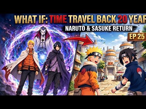 Ep - 25 What If Naruto & Sasuke Time Travel Back 20 Years? 😱 | History Badal Jayegi!