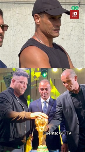 RONALDO y RIVALDO asistieron al entrenamiento de BRASIL pero su expresión generó comentarios #shorts