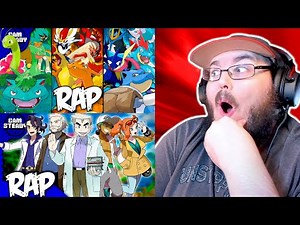 POKEMON PROFESSOR RAP CYPHER & POKEMON STARTERS RAP CYPHER [ By Cam Steady ] POKEMON RAP REACTION!!!