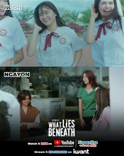 1.2M views · 41K reactions | Sabay-sabay tayo!  ▶️ Catch #WhatLiesBeneath LIVE on #KapamilyaOnlineLive at 8:45PM on ABS-CBN YouTube– available in Asia, Europe, Australia, and New Zealand! ▶️ Stream the FULL EPISODES on iWant available worldwide! | ABS-CBN | Facebook