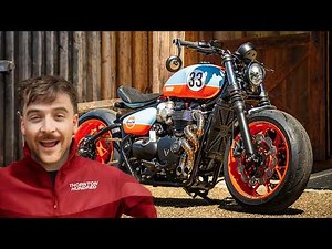 We Built an INSANE CUSTOM GULF RACING Bobber! 🤯