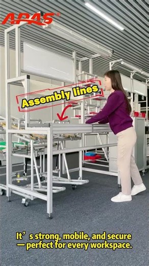#Shorts Aluminum Flow Rack | Smart & Efficient Factory Solution 🔧#FlowRack