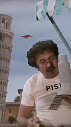 Superman III 1983 Leaning Tower of Pisa #superman #superhero