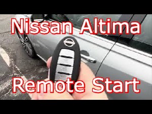 2023 Nissan Altima - How To Remote Start