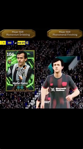 107 Rated Platini: Phenomenal Finishing is BROKEN! 😱 #Platini’s Momentum Dribbling is Pure Magic! ⚽✨