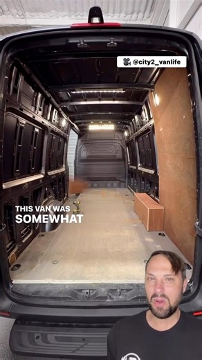 17K views · 124 reactions | The first day of a camper van build could be very exciting, but also very defeating. It’s almost like you spend a whole day doing nothing when you’re prepping the van to get it ready for actually putting things in. The folks over at City 2 Vanlife have a great time lapse videos of their build progress, I was just going over to their page to check out more. #vanbuild #campervan #vanlife | New Jersey Outdoor Adventures with Patrick | Facebook