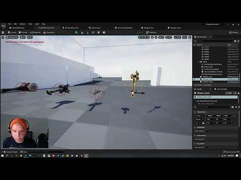 Add mesh collision & simulate physics in UE5.