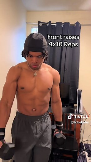 Grow Bigger Shoulders at Home with Dumbbells