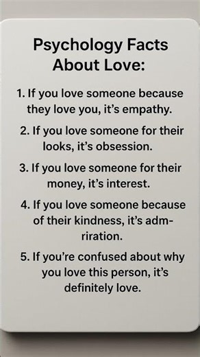 Psychology Facts About Love | Understanding True Love vs. Obsession