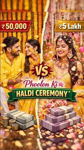 Phoolon Ki Haldi Ceremony 🌸 | Floral Haldi Decor & Flower Holi Wedding Moments