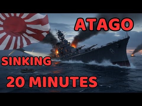 The Sinking of IJN Atago: How a Japanese Flagship Went Down So Fast