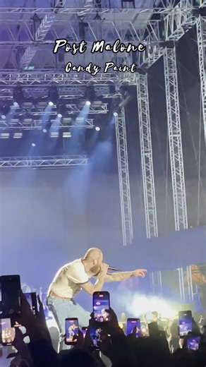 Candy Paint🌻 💛 Post Malone live performance in Guwahati Assam #postmalone #postmalonelive