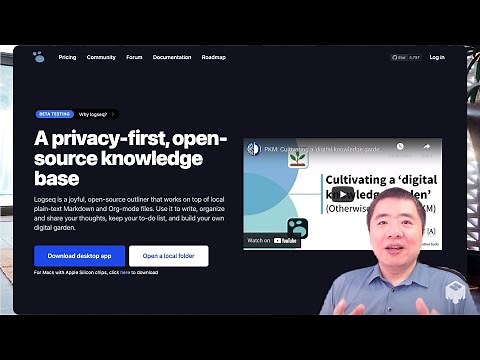 免费开源双链笔记应用 Logseq 特点介绍