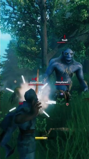 Troll, Gray Dwarves vs Insane Viking CHAOS in the Black Forest! 😂💥 #Valheim