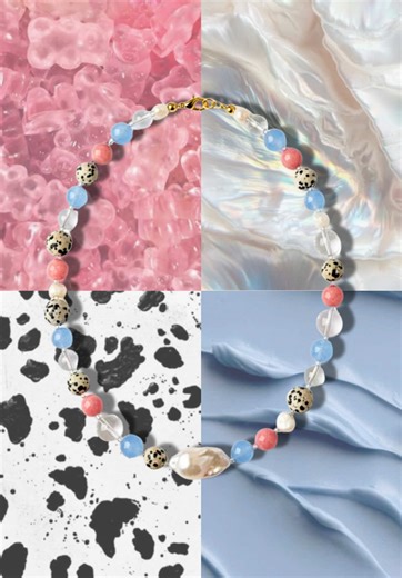 First drop of our spring collection is now available at www.hihoneycharms.com #springjewelry #ootd #charmjewelry #beadedjewelry #beadednwcklaces