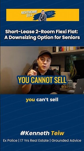 Short-Lease 2-Room Flexi Flat: A Downsizing Option for Seniors