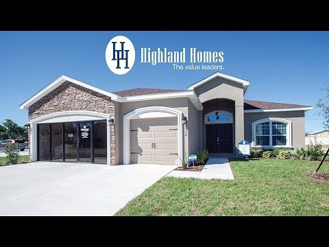 Westin home plan by Highland Homes - Florida New Homes for Sale