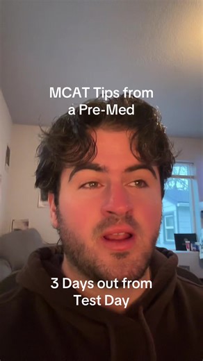 Essential MCAT Tips for 3 Days Before Test Day