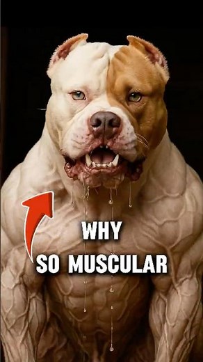 “Why Pitbulls Are So Muscular—You Won’t Believe This! #musclepitbull #strongdogs #pitbullpower