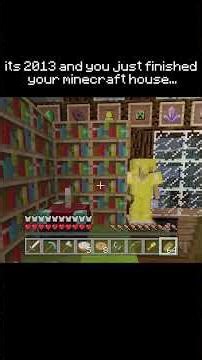 POV: It’s 2014 in Minecraft #bestminecraftclips #minecraft #gaming #2014 #minecraftbuilding
