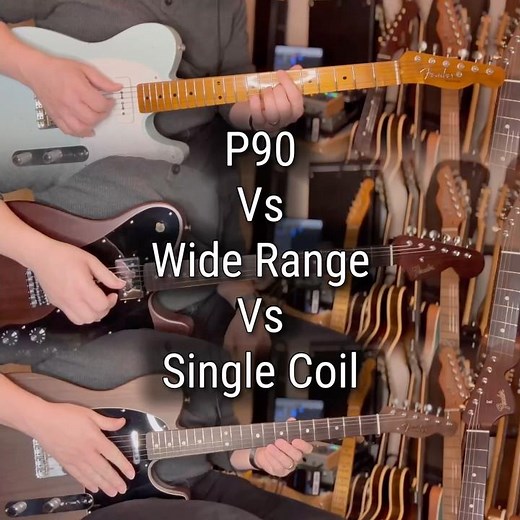 Telecaster Neck Pickup Shootout: p90 vs Wide Range vs Single Coil: Many of Horror - Biffy Clyro
