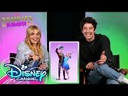 Meg and Milo's EXCLUSIVE First Look at the NEW ZOMBIES- The Re-Animated Series - @disneychannel