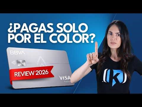 Tarjeta BBVA Platinum: ¿Sus beneficios justifican su anualidad?
