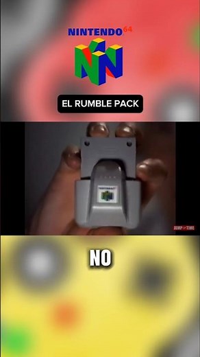 El RUMBLE PACK de Nintendo 64 🫨