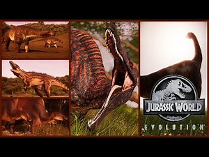 AFRICAN DINOSAURS in Jurassic World Evolution|| Chilling with Dinosaurs Compilation