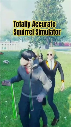 Totally Accurate Squirrel Simulator #squirrelwithagun #squirrel #letsplay