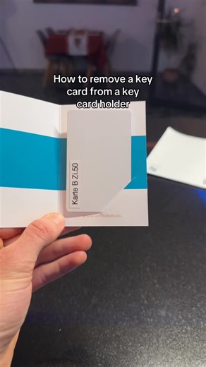 AR Boutique Hotel Heusenstamm on Instagram: "Tutorial of today: how to remove a key card from a holder. Level: normal #howto #remove #keycard #hotel"