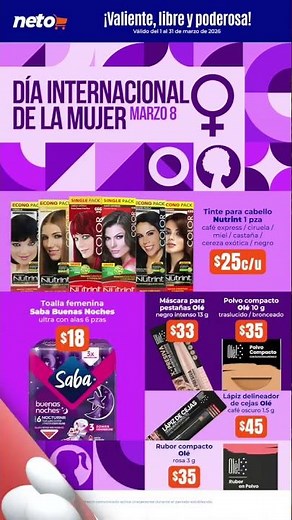 Tiendas Neto| Folleto Mensual Marzo